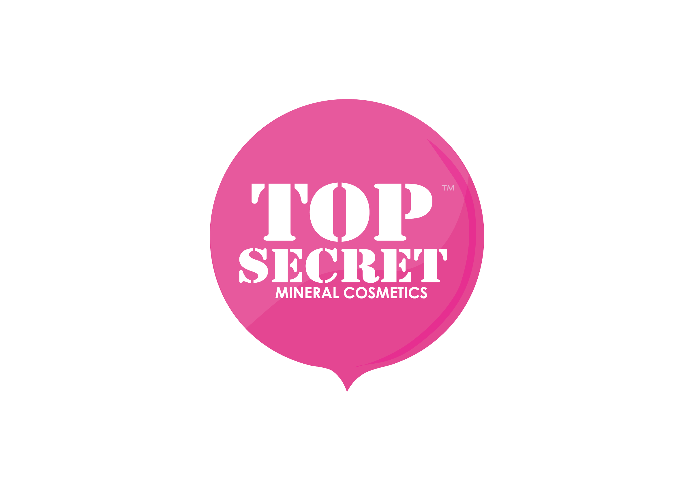 Top Secret Mineral Cosmetics Brand Identity